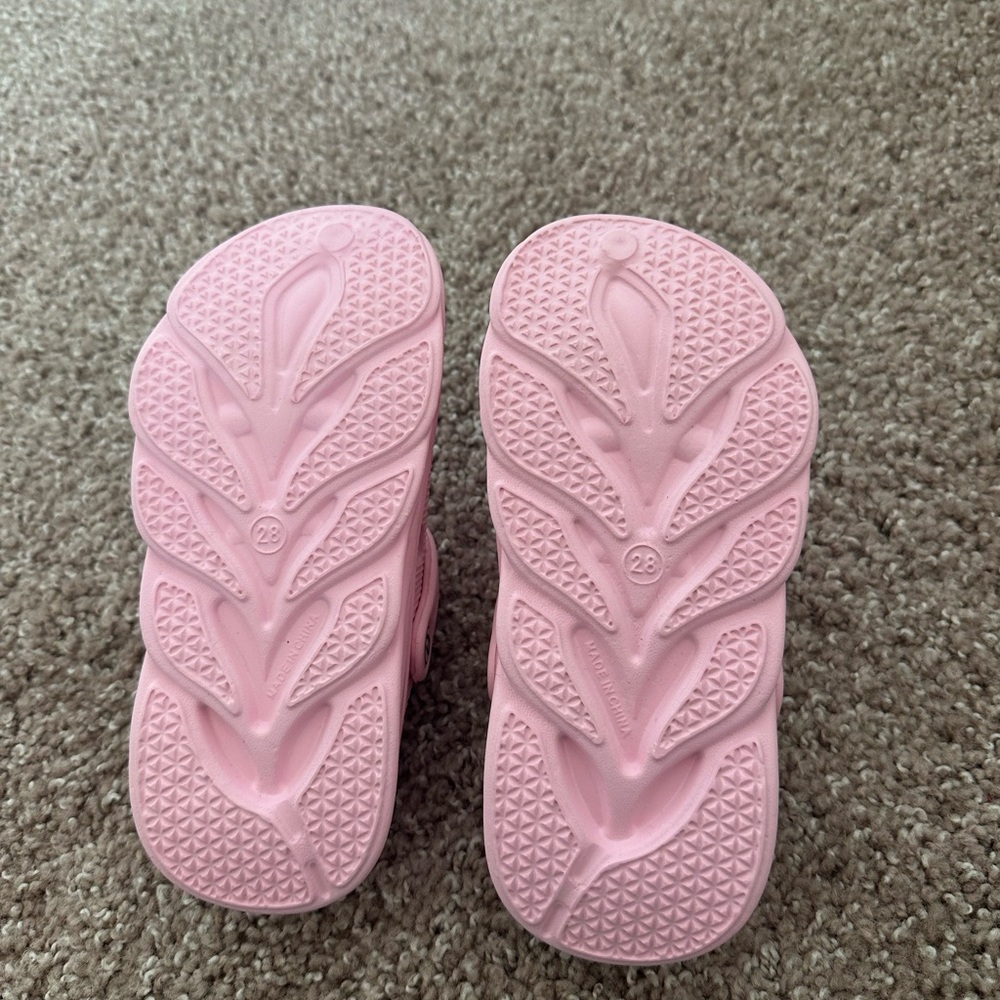 Kids Pink Clogs - Picture 5 of 6